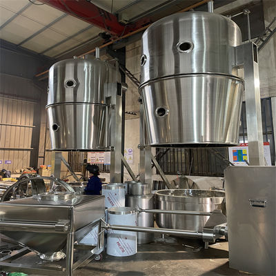 LDP Model Medicine Fluid Bed Coater Coating Process Stainless Steel 500KGS