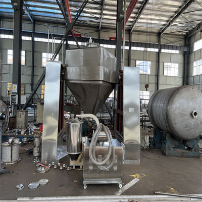 Rotating Industrial Powder Blender Square Cone Powder Mixer For Pharmaceutical Industry