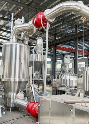 CE Rapid Fluid Bed Dryer Pharmaceutical Powder Fluidized Bed Drying Process