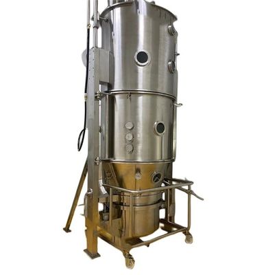 Food Fluidized Bed Granulation Process And Drying Machine Fluid Bed Dryer Processor