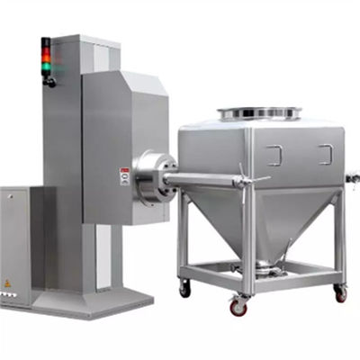 480L IBC Bin Single Column Lifting Powder Mixer Blender For Pharmaceutical Food Industrial
