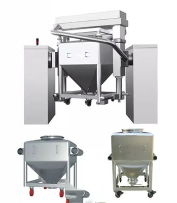 Automatic Lifting HTD Post Bin Blender 800L Industrial Mixing Machine
